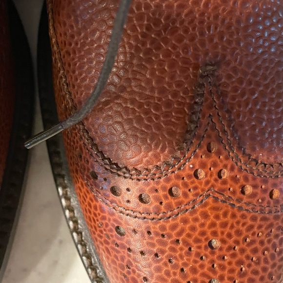 Allen Edmonds unique brogues MacNeils sz 11 A longwing barely worn US made SALE! - Picture 11 of 16